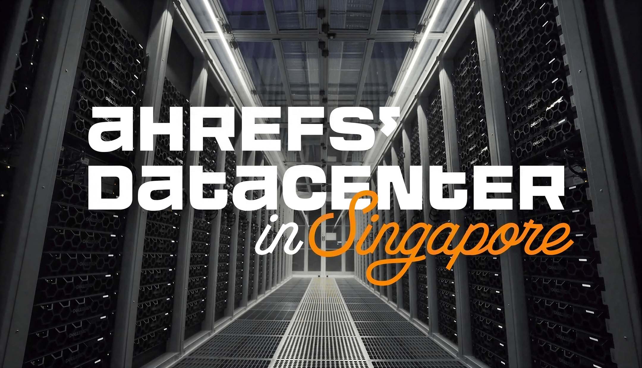 Ahrefs Singapore data center video thumbnail
